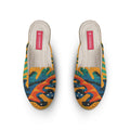 Voyage Mules Yellow Leaves