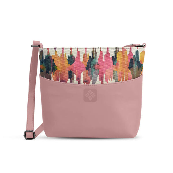 Chic Essentials Crossbody Watercolor Whimsy - 1