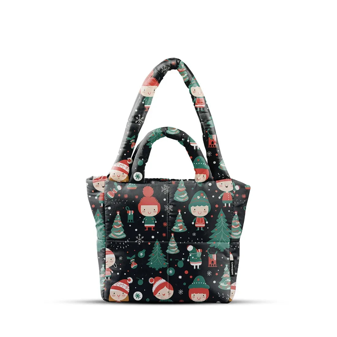 Cloud Tote Festive Friends & Fir Trees - 2