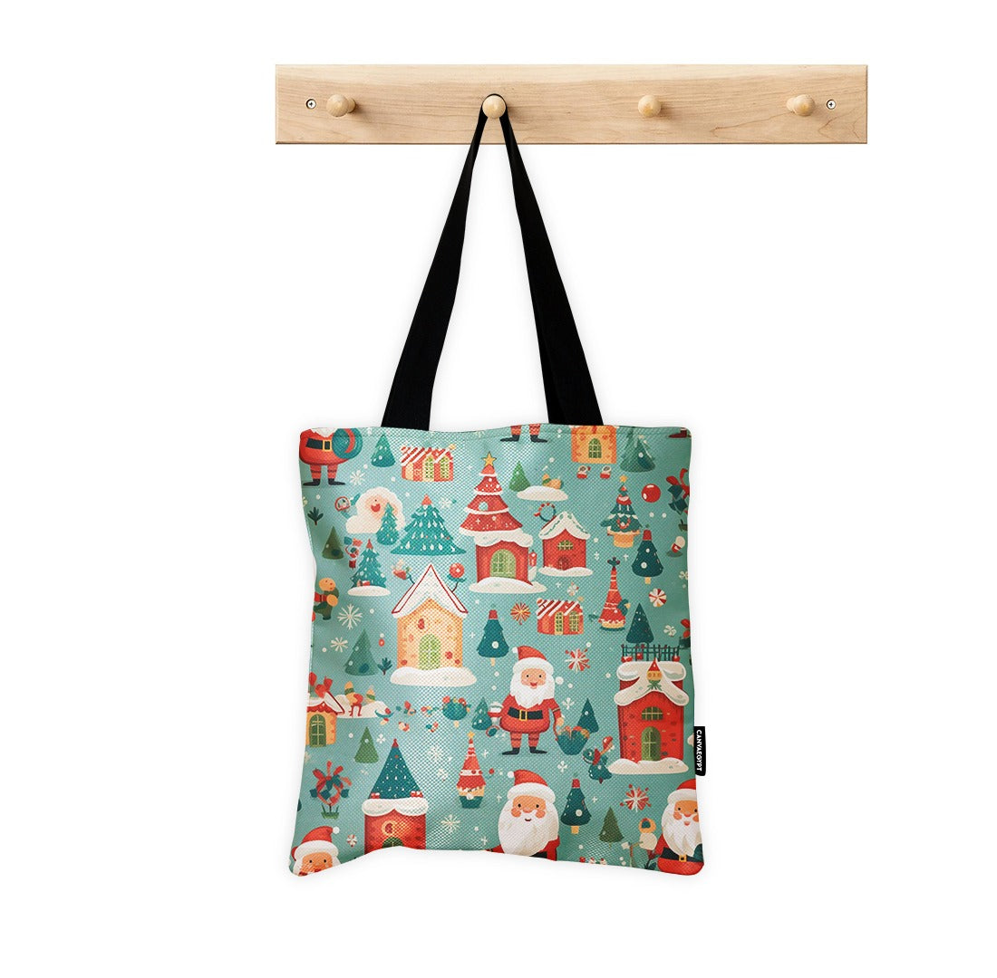 Tote Bag Christmas Village - 2