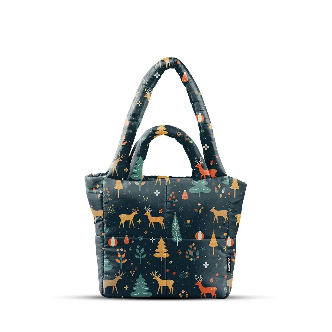 Cloud Tote Golden Reindeer Forest - 2