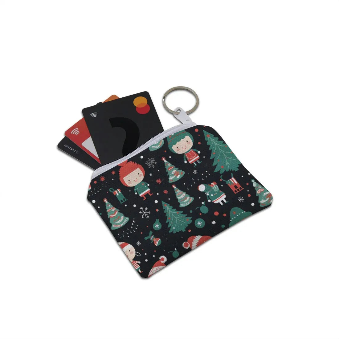 Cards Pocket Christmas Festive Friends & Fir Trees - 2