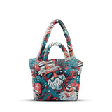 Cloud Tote Funky Festivities with Santa Swag - 2