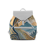 White Aurora Backpack Civilization - CANVAEGYPT