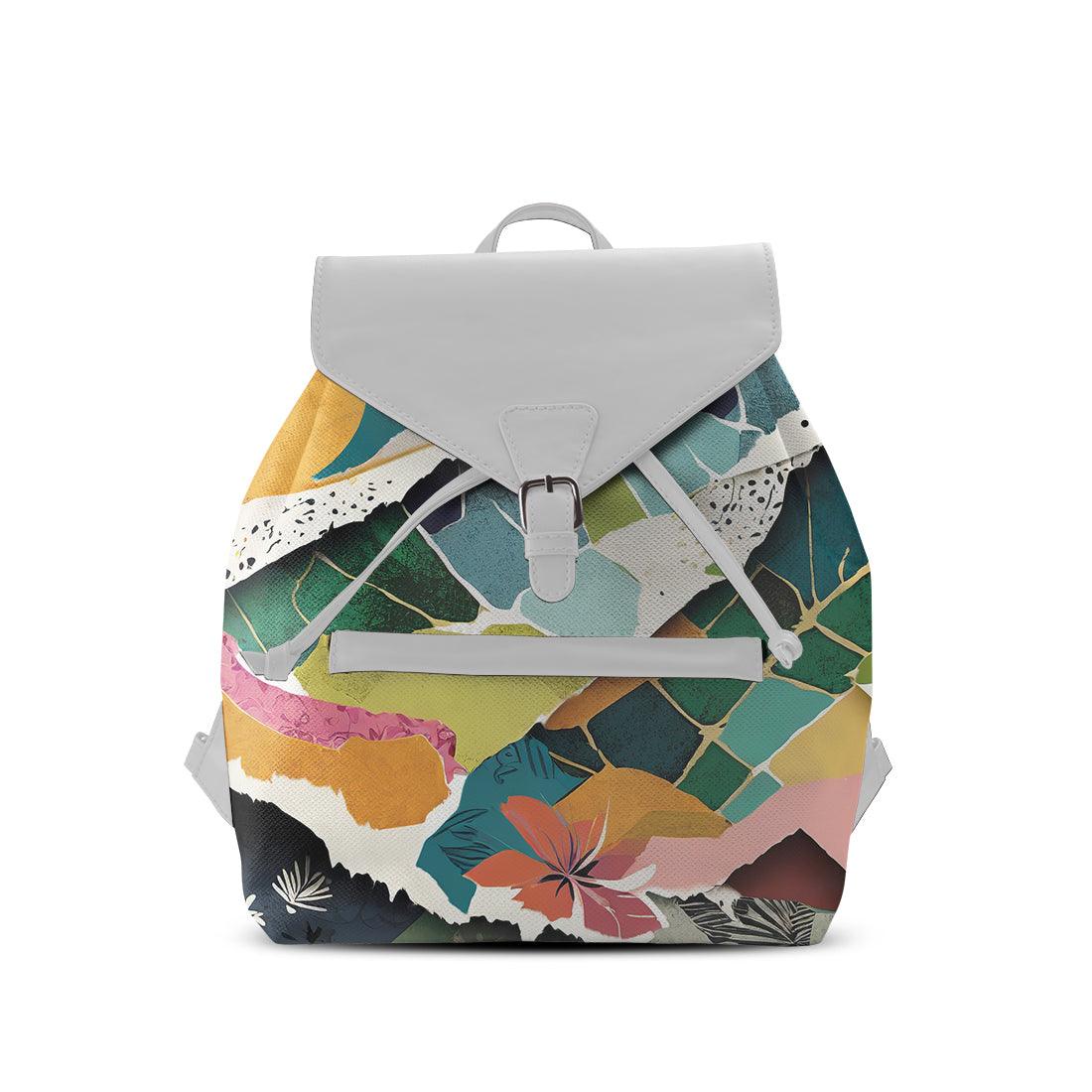 White Aurora Backpack Cutted - CANVAEGYPT