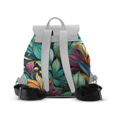White Aurora Backpack Leaf - CANVAEGYPT