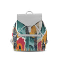 White Aurora Backpack Mixed Colors