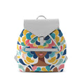 White Aurora Backpack Pretty Lady
