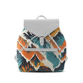 White Aurora Backpack Surface