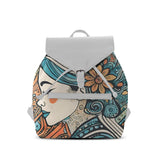 White Aurora Backpack Women - CANVAEGYPT
