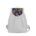 White City Serenade Backpack Abstract Nightmares