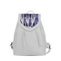 White City Serenade Backpack Lavender Brush Strokes