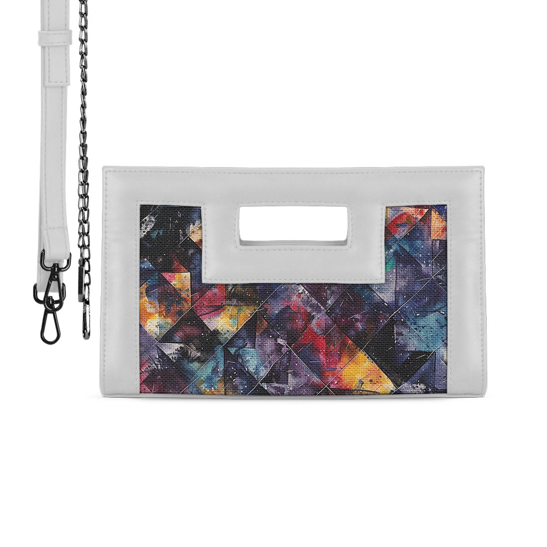 White City Sleek Clutch Dark Shapes - 2