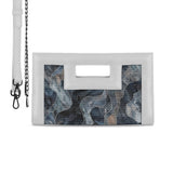 White City Sleek Clutch Dark Watercolor - 2