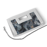 White City Sleek Clutch Dark Watercolor - 1