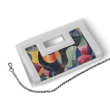 White City Sleek Clutch Watercolor Wavy - 1
