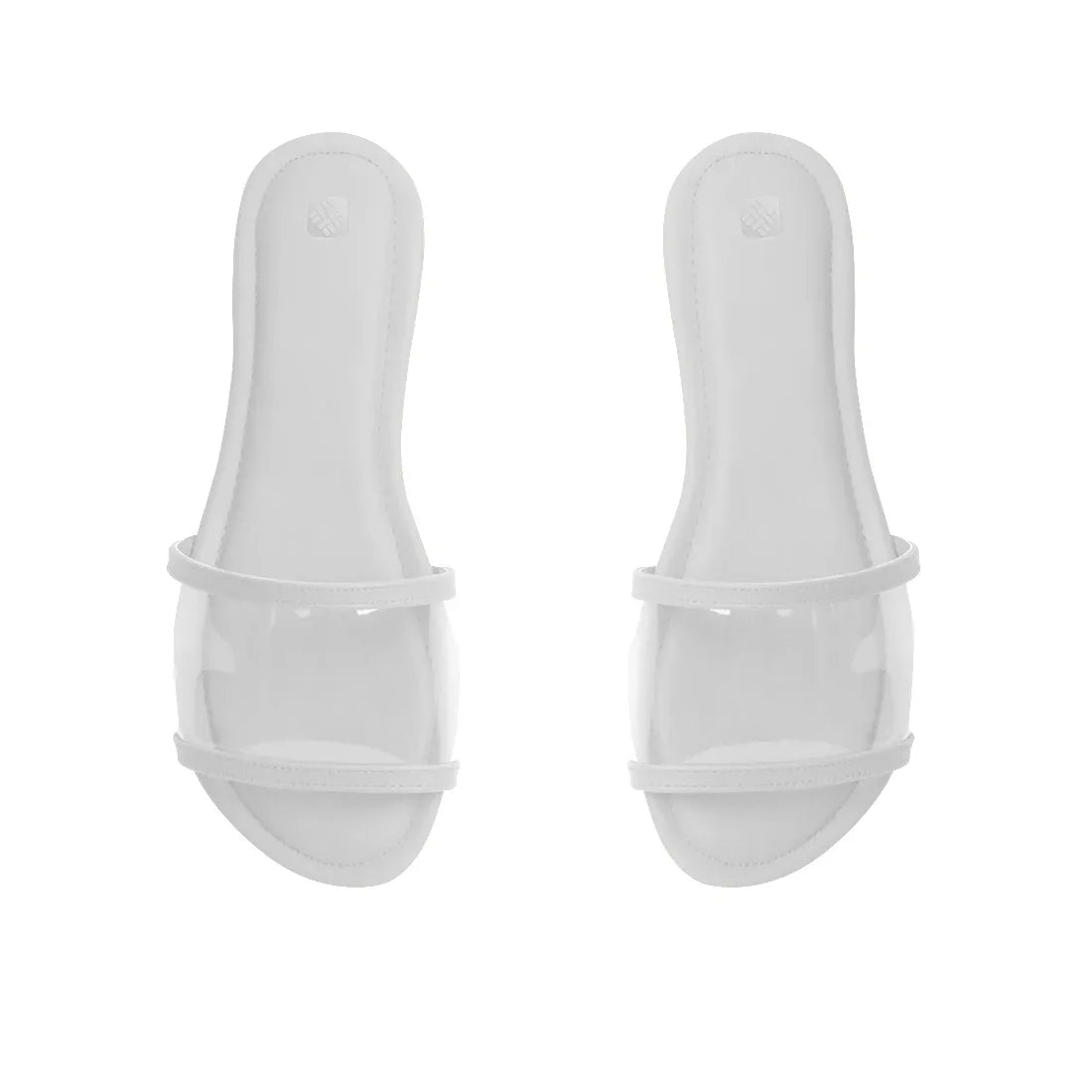 Clear Bliss Comfort Slipper - 41 / White