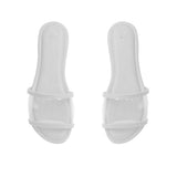 White Clear Bliss Comfort Slipper - 1