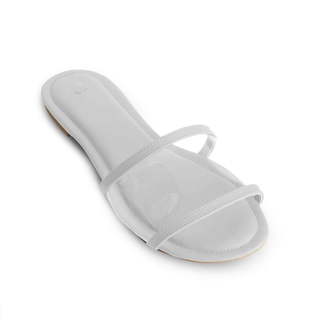 White Clear Bliss Comfort Slipper - 2