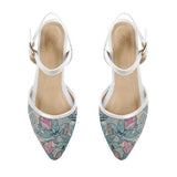 White Closed Strap Sandal Serenity - 1