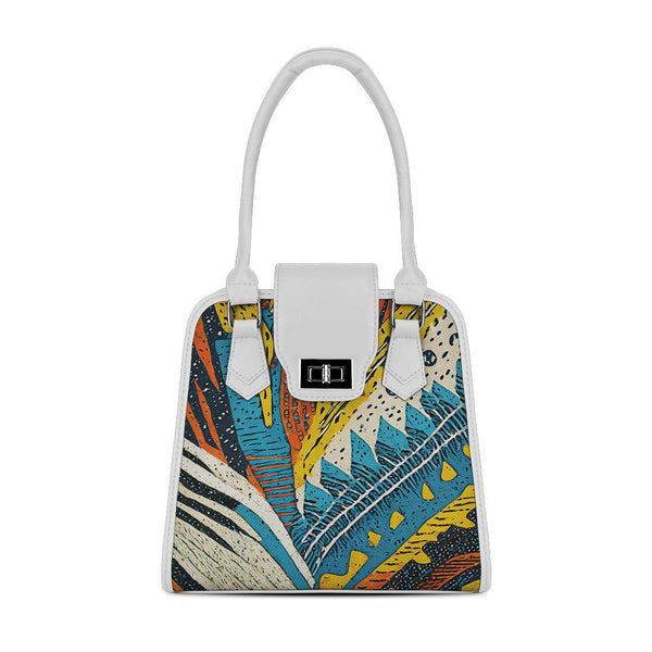 White Metropolitan Charm Bag Mixed Shapes - CANVAEGYPT