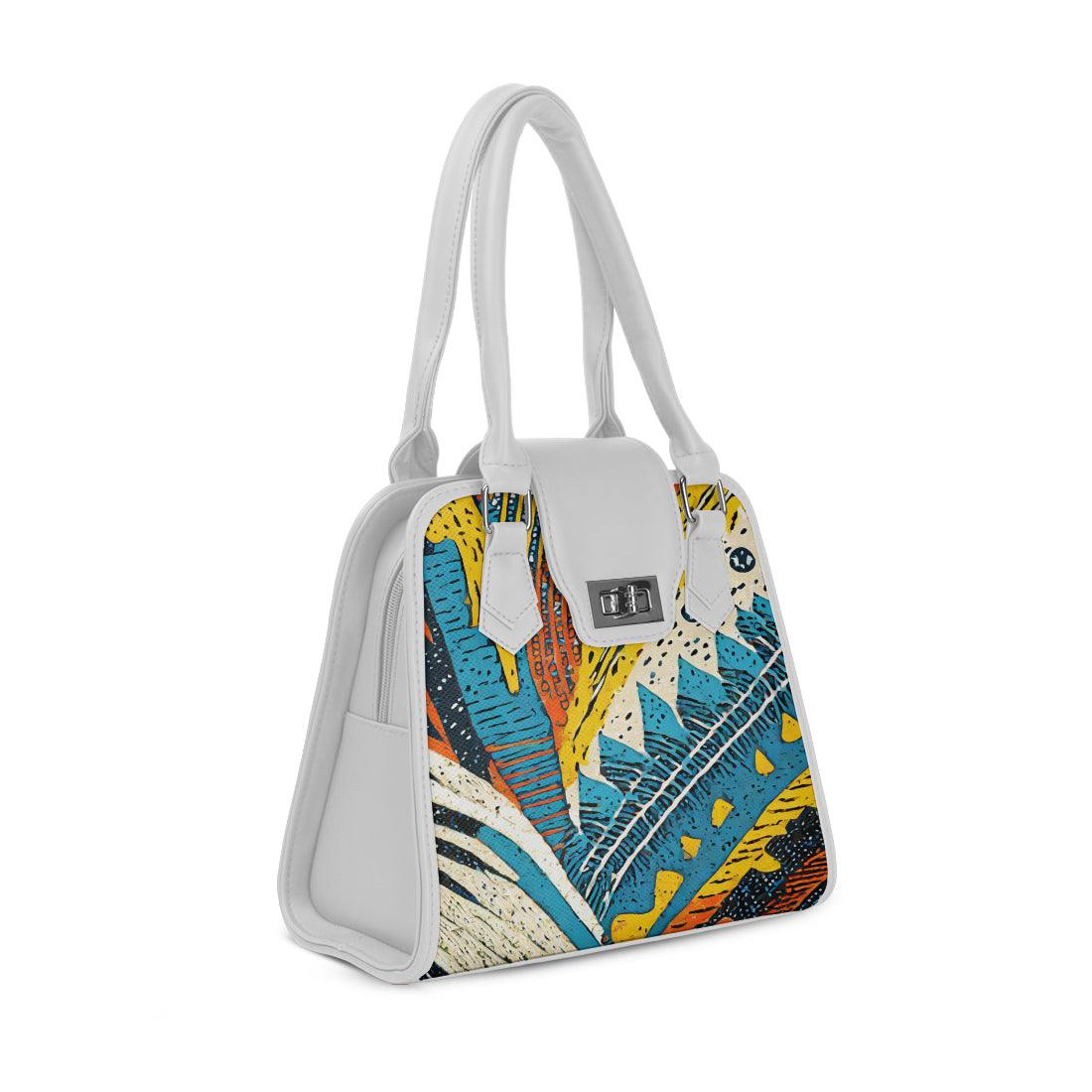 White Metropolitan Charm Bag Mixed Shapes - CANVAEGYPT
