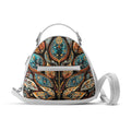 White Mini Voyage Backpack Blossom