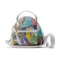 White Mini Voyage Backpack Remains
