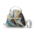 White Mini Voyage Backpack Scratchline