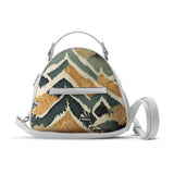 White Mini Voyage Backpack Shapes - CANVAEGYPT