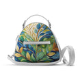 White Mini Voyage Backpack Verdure