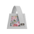 White One Handed Bag Watercolor gentle