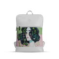 White Orbit Laptop Backpack Charming