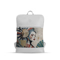 White Orbit Laptop Backpack Lady