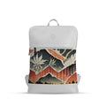 White Orbit Laptop Backpack Pattern