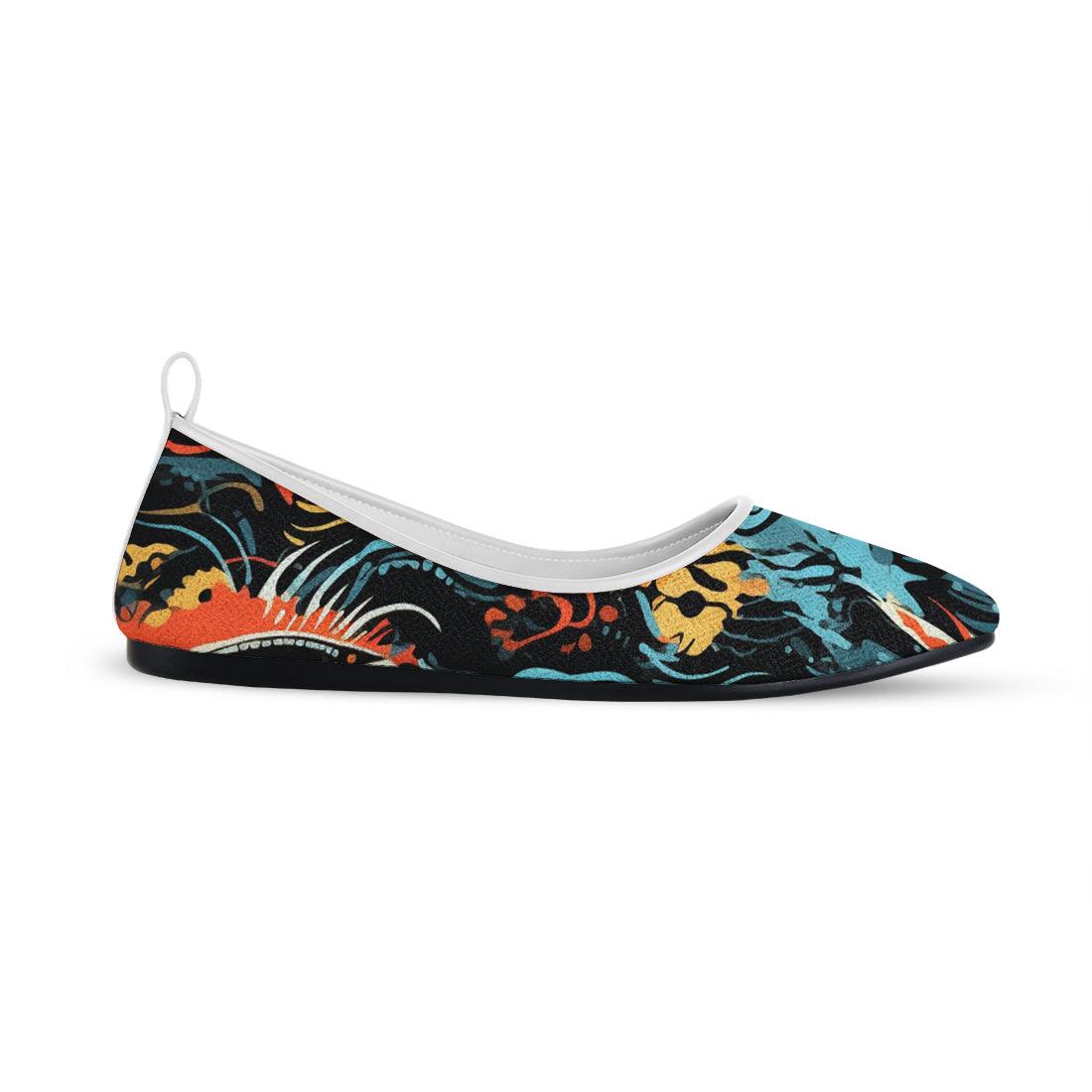 White Round Toe Shoe Chromatic - CANVAEGYPT