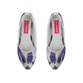 White Round Toe Shoe Cloudy