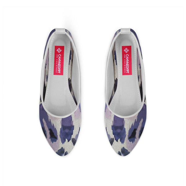 White Round Toe Shoe Cloudy - CANVAEGYPT
