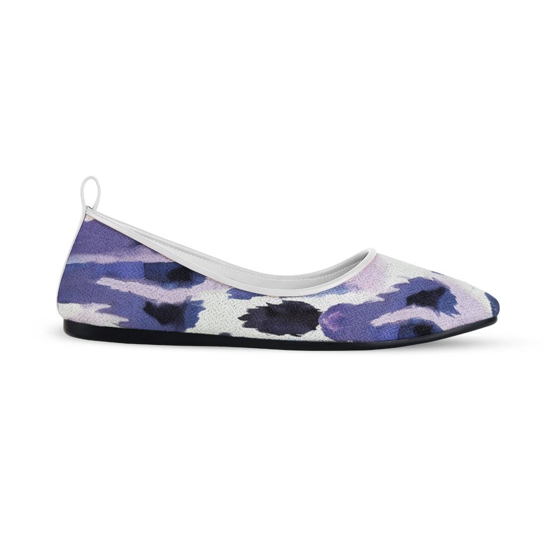 White Round Toe Shoe Cloudy - CANVAEGYPT