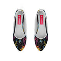 White Round Toe Shoe Dazzling
