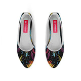 White Round Toe Shoe Dazzling - CANVAEGYPT
