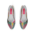 White Round Toe Shoe Dye