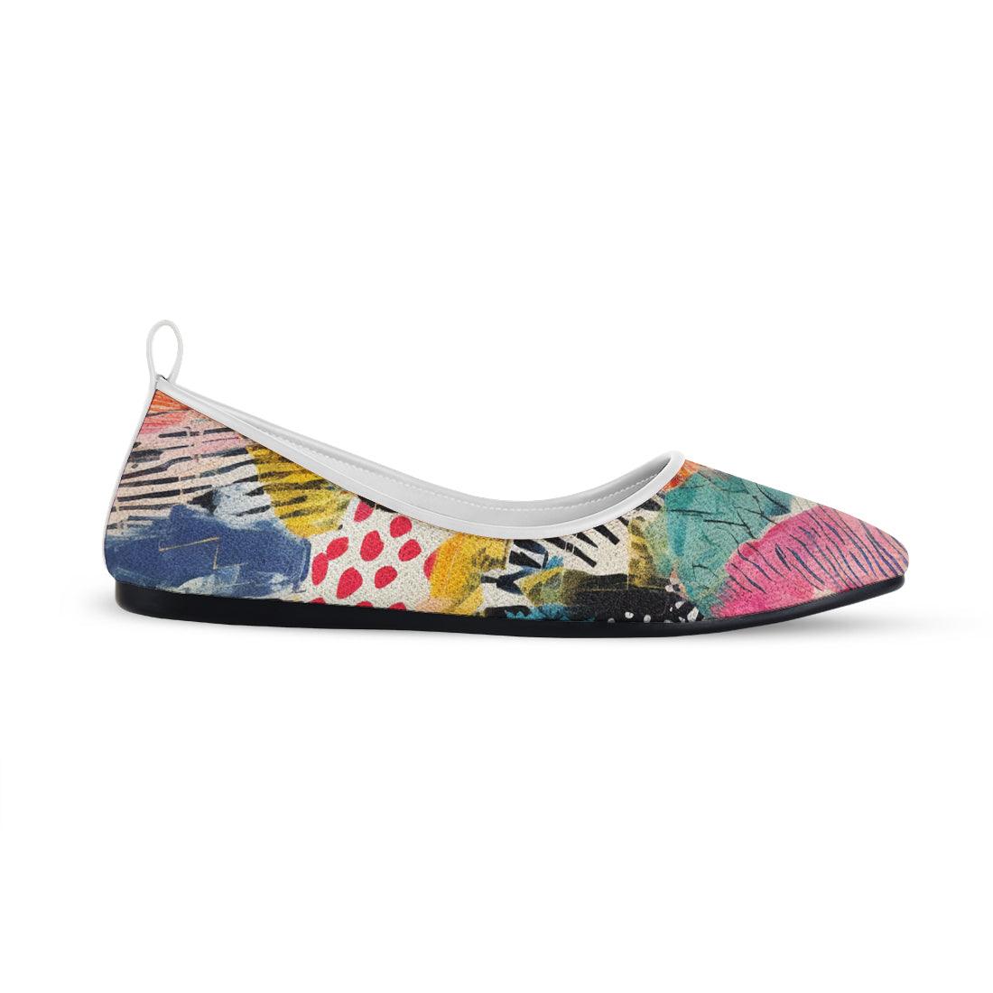 White Round Toe Shoe Dye - CANVAEGYPT