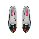 White Round Toe Shoe Flamy - CANVAEGYPT