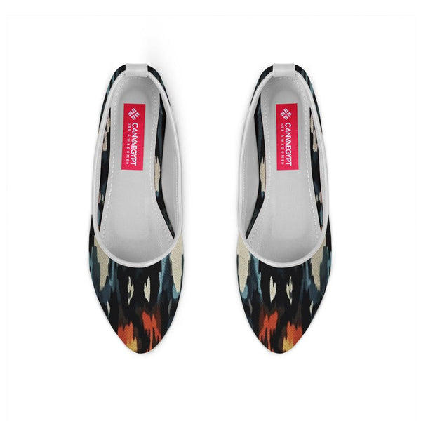 White Round Toe Shoe Flamy - CANVAEGYPT