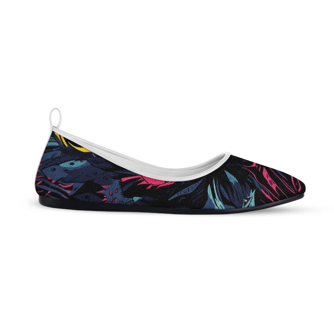 White Round Toe Shoe Growing - CANVAEGYPT