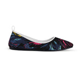 White Round Toe Shoe Growing - CANVAEGYPT