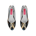 White Round Toe Shoe Hazy