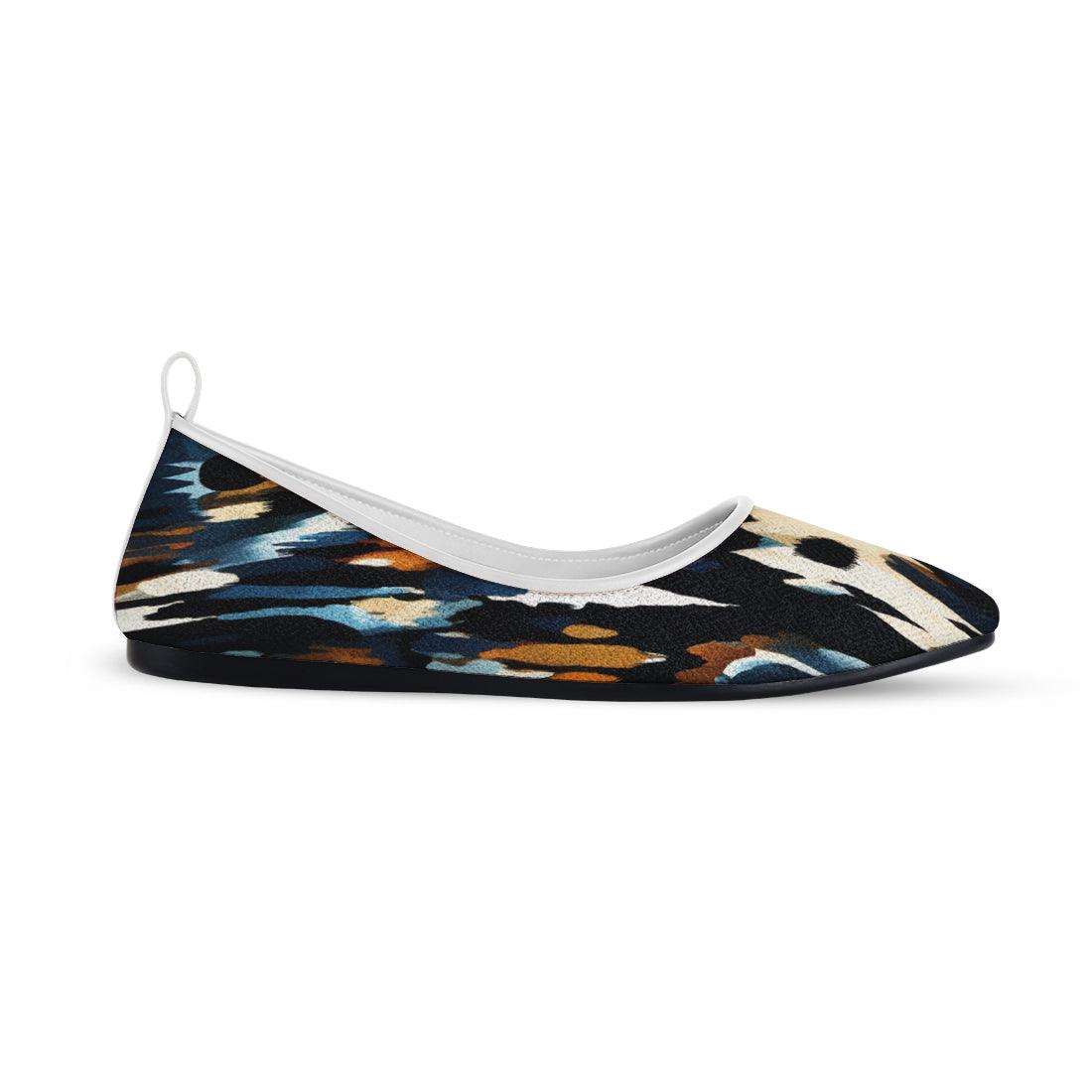 White Round Toe Shoe Hazy - CANVAEGYPT