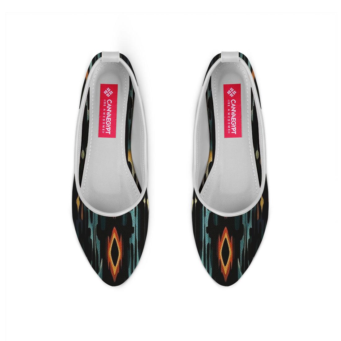 White Round Toe Shoe Ignite - CANVAEGYPT